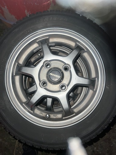 タッドレスタイヤホイールセット?155/65R13