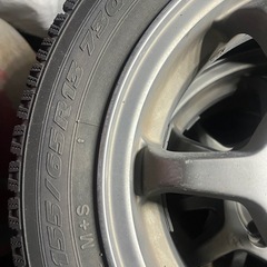 タッドレスタイヤホイールセット🔳155/65R13の画像
