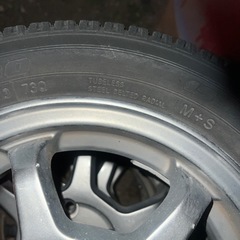 タッドレスタイヤホイールセット🔳155/65R13の画像