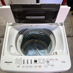 F06Hisense ハイセンス HW-E4502 全自動洗濯機 4.5kg 2018年製の画像