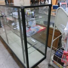 店舗閉店に付きガラスショーケース（ワイドタイプ）差し上げます。の画像