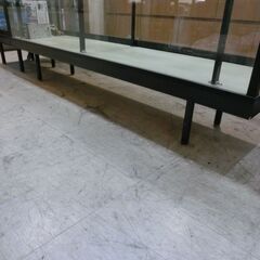 店舗閉店に付きガラスショーケース（ワイドタイプ）差し上げます。の画像