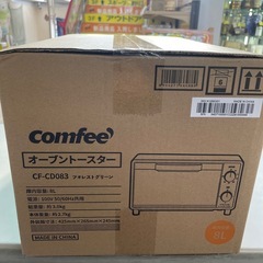 ☆ドリーム荒牧店☆Comfee/オーブントースター/CF-CD083/未使用品の画像