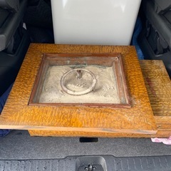 レトロ　火鉢の画像