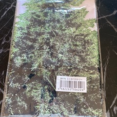 新品未開封❣️タペストリー　クリスマスツリー　　飾り付けは自分好みに　テープで貼ったり　シール？　花？　紙で作る？　少しのスペースで自分好みのクリスマスツリーが出来る！の画像