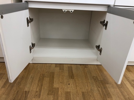 【ドリーム川西店御来店限定】☆ジモティー見たよ♪割引☆ 松田家具 スライド扉オープンボード  クリーニング済み 【99560000036941】