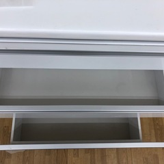 【ドリーム川西店御来店限定】☆ジモティー見たよ♪割引☆ 松田家具 スライド扉オープンボード  クリーニング済み 【99560000036941】の画像