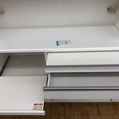 【ドリーム川西店御来店限定】☆ジモティー見たよ♪割引☆ 松田家具 スライド扉オープンボード  クリーニング済み 【99560000036941】の画像