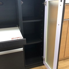 【ドリーム川西店御来店限定】☆ジモティー見たよ♪割引☆ 中村家具 キッチンボード  クリーニング済み 【99560000035415】の画像