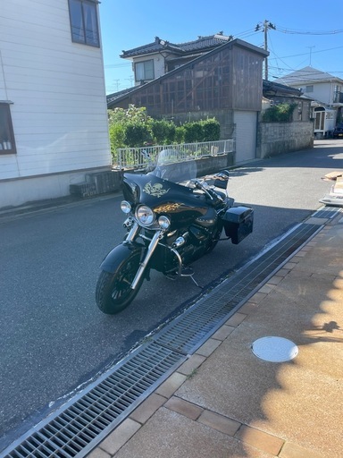 イントルーダー400クラシック キャストホイール ハーレー使用