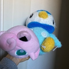 プリン　ポッチャマ　ポケモン　ぬいぐるみ　クリスマス　プレゼント　の画像