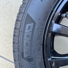 オールシーズンタイヤ　➕　布製チェーンの画像