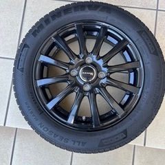 オールシーズンタイヤ　➕　布製チェーンの画像