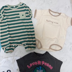 ロンパース 5点セット バースデー BREEZE polo baby 西松屋の画像