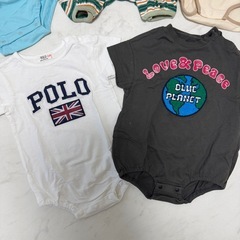 ロンパース 5点セット バースデー BREEZE polo baby 西松屋の画像
