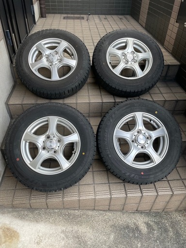 軽自動車スタッドレス2021年製造７、８部山NBOX等