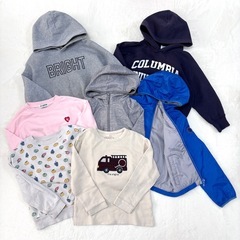 【1着100円以下！】120cm 男の子 まとめ売り セット 大量 秋冬 長袖 トップス アウター パンツ 洋服 保育園 小学校の画像