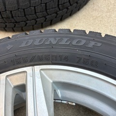 ダンロップ中古スタッドレス軽自動車用の画像