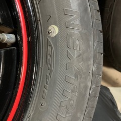 Tkei アルミホイール ブリヂストン ネクストリー155/65R14 75S PCD100 5J オフセット45 4本セット 2020年製 タイヤ 4穴 北海道 札幌 中古の画像