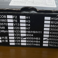 新品Heyword HB3 8000lm 50W 1860 CSP chip 8000k Car LED Headlight  の画像