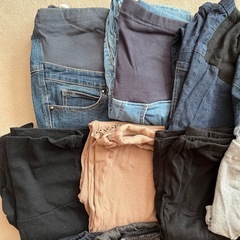 マタニティ ズボン　スパッツ　の画像