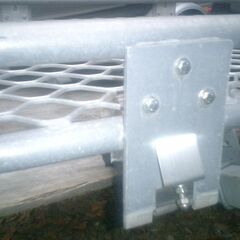 デリカD5　アルミ　4×4　マチヤマ　ルーフキャリア　軽くて丈夫　の画像