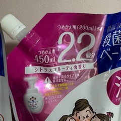 薬用キレイキレイ　ハンドソープ　泡タイプ　２個セットで
の画像