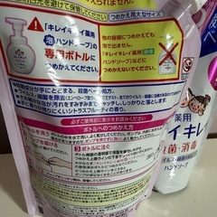 薬用キレイキレイ　ハンドソープ　泡タイプ　２個セットで
の画像