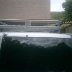 デリカD5　アルミ　4×4　マチヤマ　ルーフキャリア　軽くて丈夫　の画像