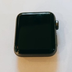 Apple Watch series2 38mm 本体 ブラック 充電ケーブル付の画像