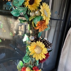 直径120センチ　大きなリースの画像