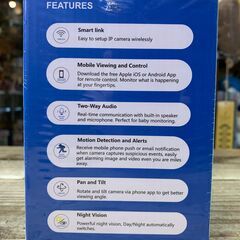 Funtic C10 ネットワークカメラ 防犯カメラ 見守りカメラ 2G/5G両対応 300万画素 未使用 未開封の画像