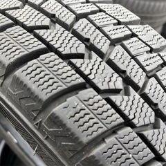 冬4本165/65R14 79QダンロップDU ウィンターマックスWM02倉庫保管ゴム質良ミゾ多バリ溝 タンク ルーミー トール ソリオの画像
