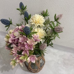 造花　インテリア　フラワーブーケの画像