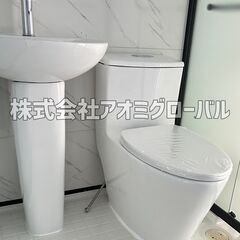 新品✨一体型シャワー＆トイレユニット🚽🚿バスユニット組み立て式 洗面台付き！コンパクト設計！⑦の画像
