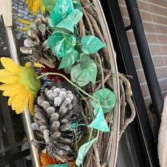 直径120センチ　大きなリースの画像