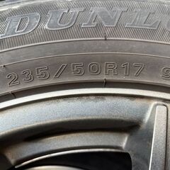 スタットレス＆アルミホイール　R17　235/60  V-EMOTION 16インチアルミホイール 6.5J +53 5H の画像