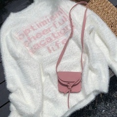 今期ふわふわフェザーニット200円の画像