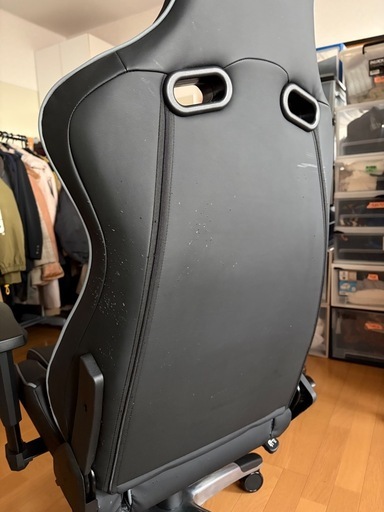 AKRacing Pro-X ゲーミングチェア 配達設置対応 猫の傷や汚れあるため格安です(要状態確認) エーケーレーシング