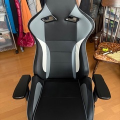 AKRacing Pro-X ゲーミングチェア 配達設置対応 猫の傷や汚れあるため格安です(要状態確認) エーケーレーシングの画像