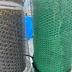 受渡者決定❗️値下げ⭐️❸格安（中古）ロールスチール網４ 束セットの画像