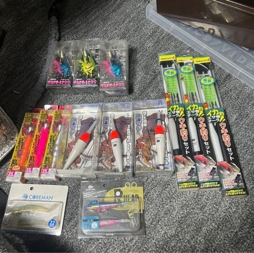 蛸釣りイカ釣り釣り引退セット