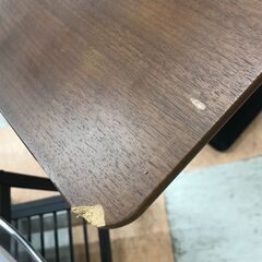 ＼家具＊家電のお店／【ｼﾞｬﾝｸﾞﾙｼﾞｬﾝｸﾞﾙ石川金沢店】昇降テーブル ダークブラウン   W(幅)105×D(奥行き)70×H(高さ)59～79cmの画像