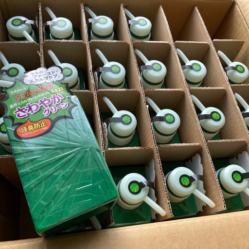 未使用品 薬用スカルプトリートメント KAZE さわやかグリーン 汗臭防止