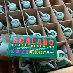 未使用品 薬用スカルプトリートメント KAZE さわやかグリーン 汗臭防止 の画像
