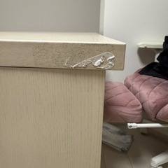 【お譲り先が決まりました】テーブル(別体式収納付き)の画像