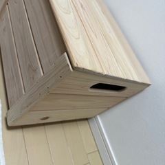 キャスター付き収納ボックスの画像