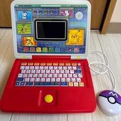 ポケモン　マウスでゲットパソコン　充電アダプター付き　パソコン　ポケットモンスターの画像