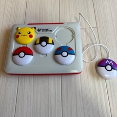 ポケモン　マウスでゲットパソコン　充電アダプター付き　パソコン　ポケットモンスターの画像