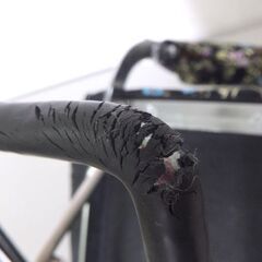 折りたたみ 正座椅子 背もたれ付き 高さ調節 黒地に花柄 収納袋付き ☆ 札幌市 北区 屯田 の画像